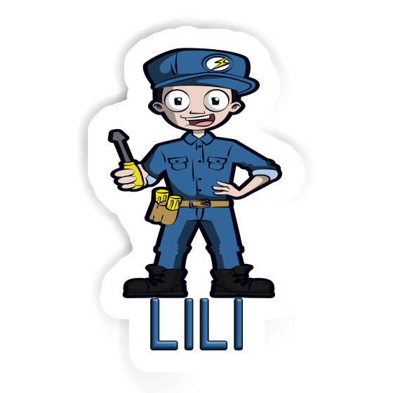 Sticker Lili Electrician Gift package Image