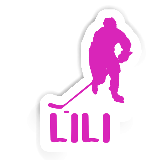 Hockey Player Sticker Lili Image