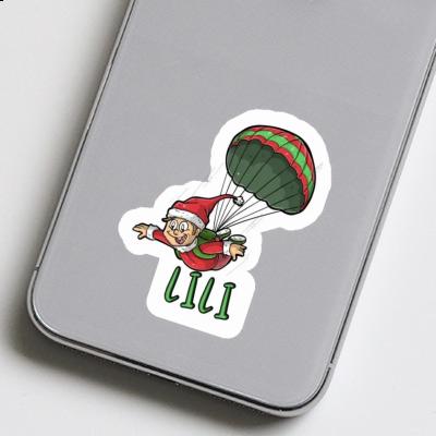 Sticker Skydiver Lili Laptop Image