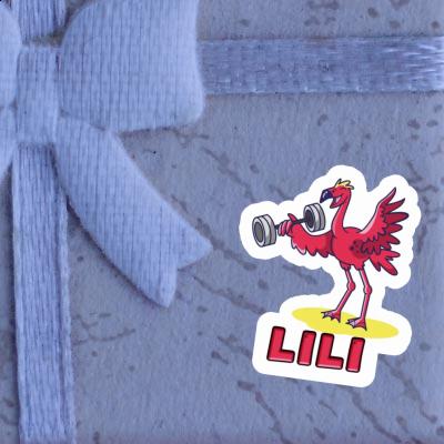 Weight Lifter Sticker Lili Gift package Image