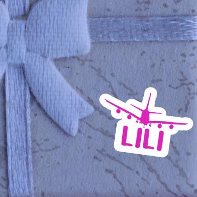 Sticker Airplane Lili Gift package Image