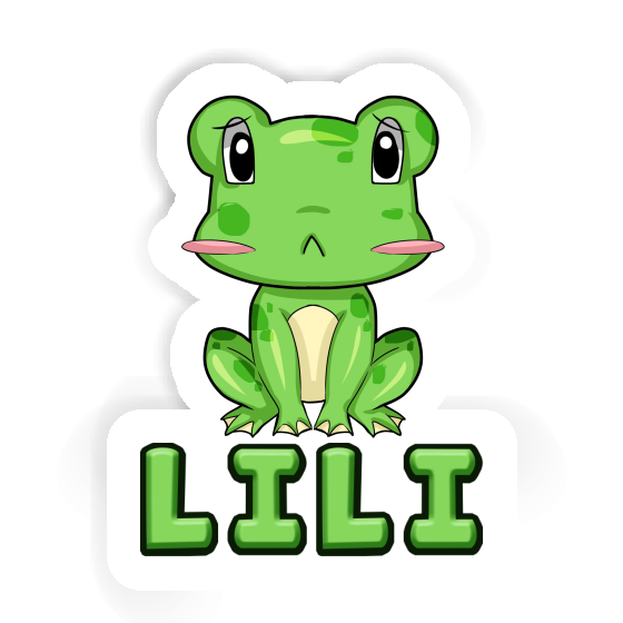 Sticker Toad Lili Notebook Image