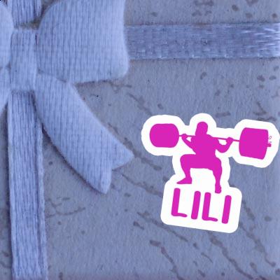 Sticker Lili Weightlifter Gift package Image