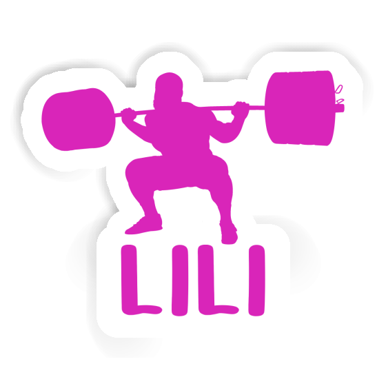 Sticker Lili Weightlifter Image