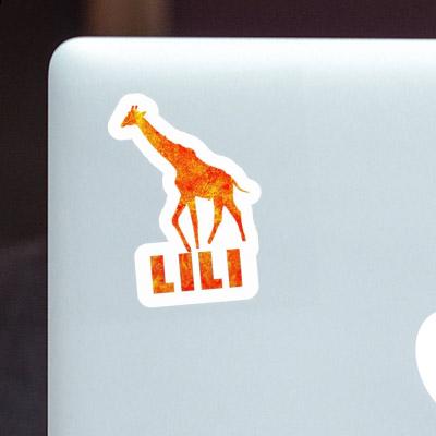 Lili Sticker Giraffe Notebook Image