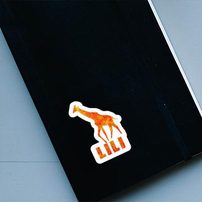 Lili Sticker Giraffe Laptop Image