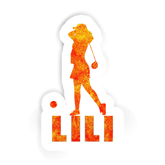 Lili Sticker Golfer Gift package Image