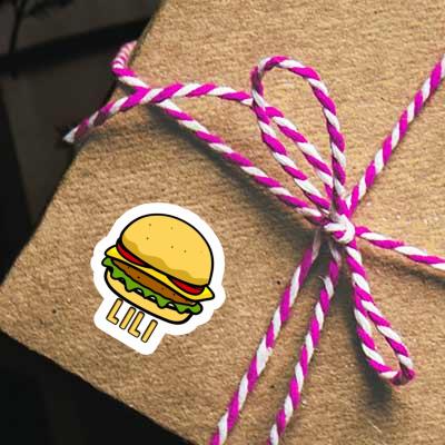 Sticker Cheeseburger Lili Notebook Image