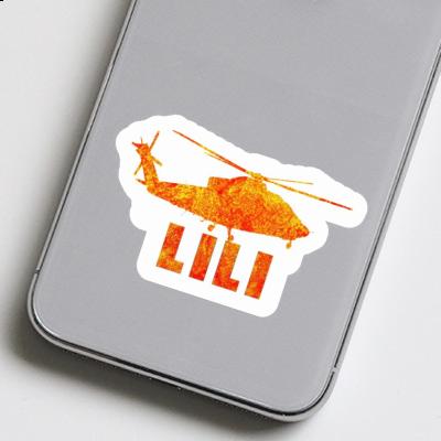 Lili Sticker Helicopter Laptop Image