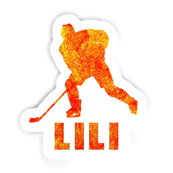 Hockey Player Sticker Lili Gift package Image