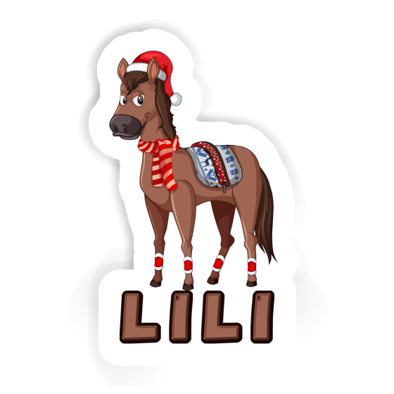 Sticker Christmas Horse Lili Image