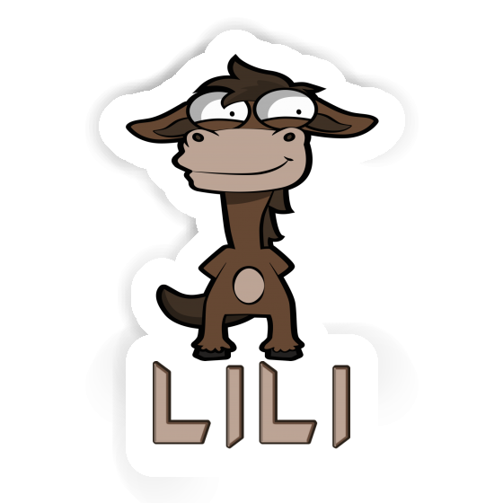 Lili Sticker Standing Horse Gift package Image