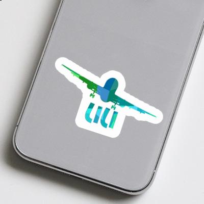 Lili Sticker Airplane Gift package Image