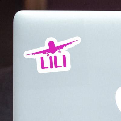 Airplane Sticker Lili Laptop Image