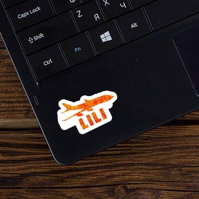 Sticker Lili Jumbo-Jet Notebook Image