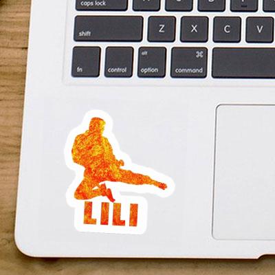 Lili Sticker Karateka Notebook Image