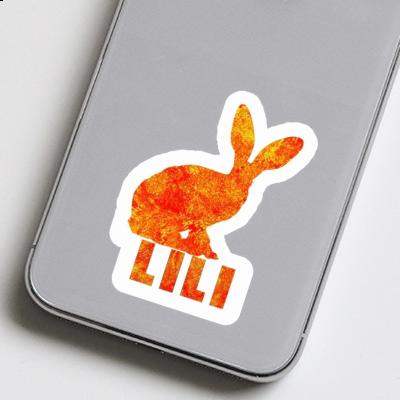 Rabbit Sticker Lili Laptop Image