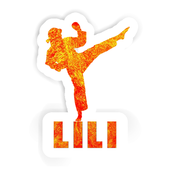 Sticker Lili Karateka Laptop Image