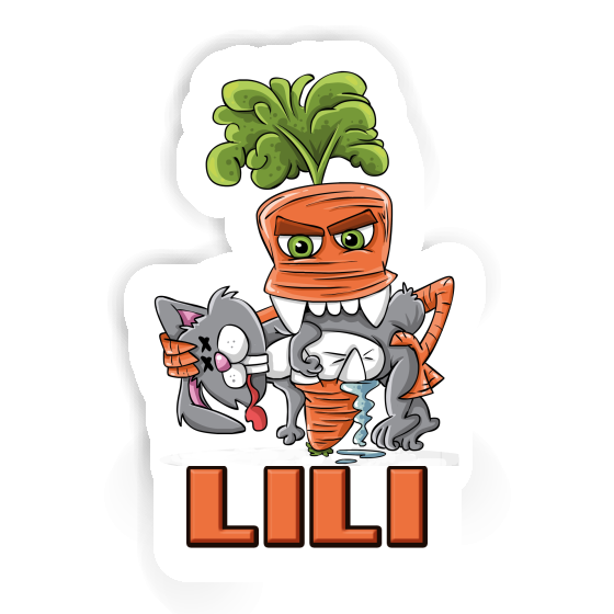 Sticker Lili Monster Carrot Laptop Image