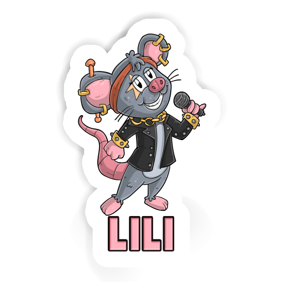 Lili Sticker Singer Notebook Image