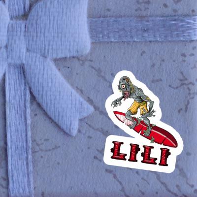 Lili Sticker Surfer Image