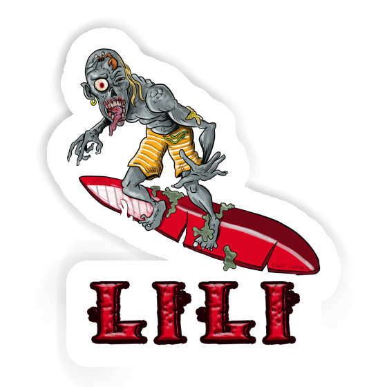 Lili Sticker Surfer Laptop Image