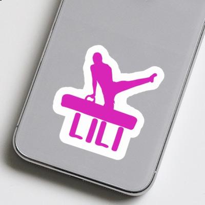 Sticker Gymnast Lili Laptop Image