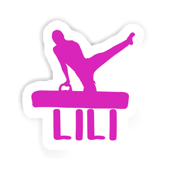 Sticker Gymnast Lili Notebook Image