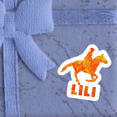 Sticker Horse Rider Lili Notebook Image