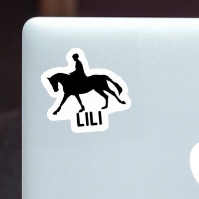 Sticker Lili Horse Rider Laptop Image