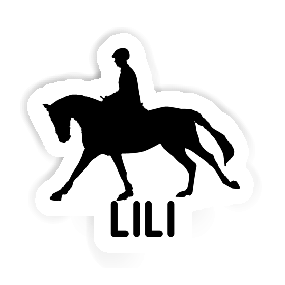 Sticker Lili Horse Rider Image