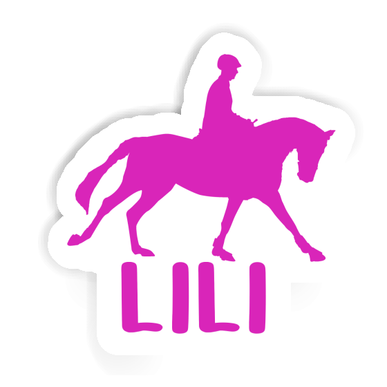 Lili Sticker Horse Rider Notebook Image