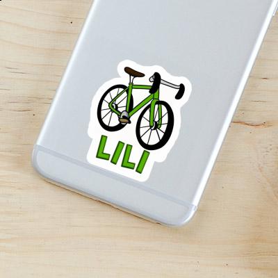 Racing Bicycle Sticker Lili Notebook Image