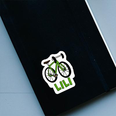 Racing Bicycle Sticker Lili Laptop Image