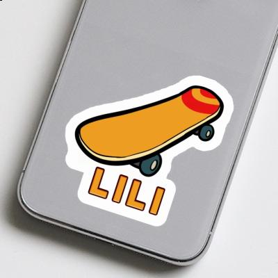 Sticker Skateboard Lili Notebook Image