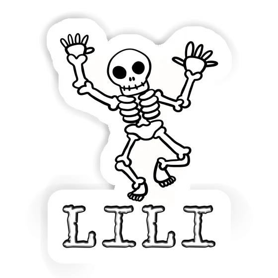 Sticker Skull Lili Laptop Image