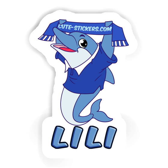 Dolphin Sticker Lili Laptop Image