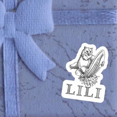 Sticker Lili Surfer Gift package Image