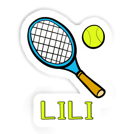 Sticker Tennis Racket Lili Notebook Image