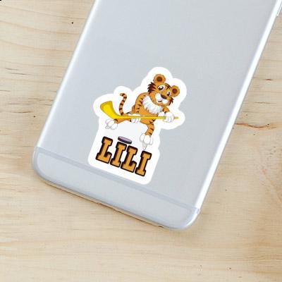 Tiger Sticker Lili Notebook Image