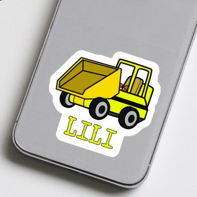 Sticker Front Tipper Lili Gift package Image