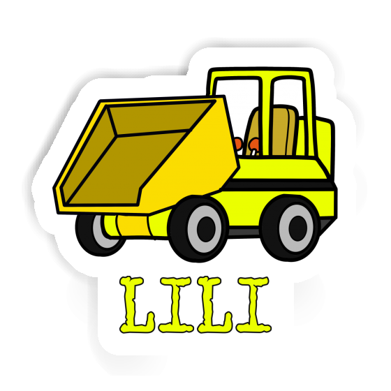 Sticker Front Tipper Lili Image