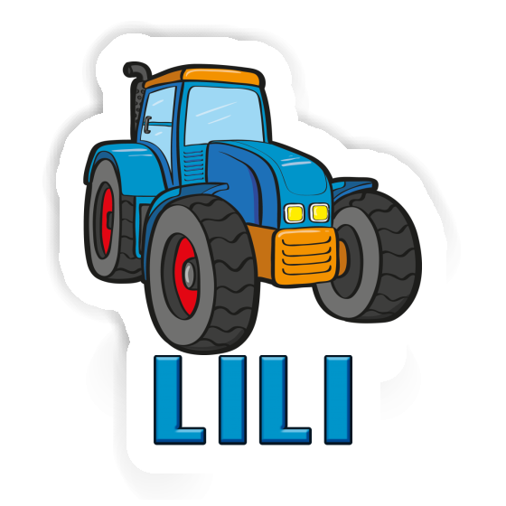 Tractor Sticker Lili Laptop Image