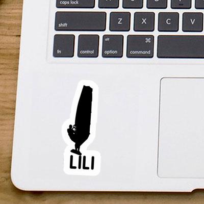 Windsurfer Sticker Lili Laptop Image