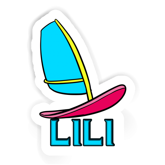 Sticker Windsurf Board Lili Laptop Image