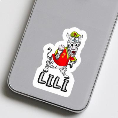 Lili Sticker Zebra Notebook Image