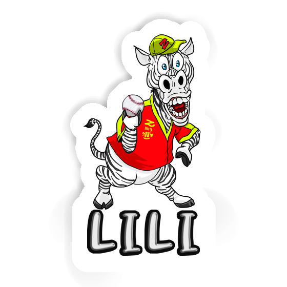 Lili Sticker Zebra Laptop Image