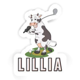 Sticker Lillia Cow Image