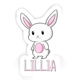 Lillia Autocollant Lapin Image