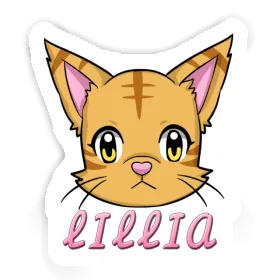 Lillia Sticker Katze Image